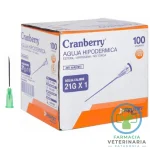 AGUJA HIPODÉRMICA 21G X 1 Mediana para mascotas