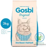 ORIGINAL CAT STERILIZED HAIRBALL 3 KG Alimento para gatos