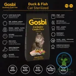 GRAIN FREE ADULT STERILIZED DUCK & FISH 2 KG Para gatos - Imagen 4