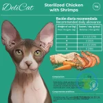 DELICAT ADULT CHICKEN SHRIMPS 70 G Paté para gatos - Imagen 2