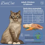 DELICAT ADULT CHICKEN & SALMON 70 G Paté para gatos - Imagen 2
