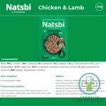 NATSBI STEAMED CHICKEN & LAMB 500 G Comida al Vapor Gourmet - Imagen 3