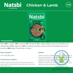 NATSBI STEAMED CHICKEN & LAMB 200 G Comida al Vapor Gourmet - Imagen 3