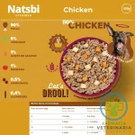 NATSBI STEAMED CHICKEN 200 G Comida al Vapor Gourmet - Imagen 2