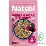 NATSBI IBERIAN PORK & TURKEY 200 G Comida al Vapor Gourmet