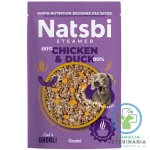 NATSBI STEAMED CHICKEN & DUCK 500 G Comida al Vapor Gourmet