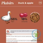 PLAISIRS DUCK & APPLE 400 G Paté de Pato para perros - Imagen 2