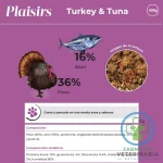 PLAISIRS TURKEY & TUNA 400 G Paté pavo y atún - Imagen 2