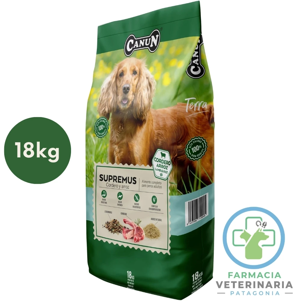 alimento-perros-adultos-canun-terra-supremus-cordero-18-kg-arroz-integral CANUN TERRA SUPREMUS CORDERO 18 KG Cordero y arroz - Imagen 1