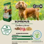 CANUN TERRA SUPREMUS CORDERO 4 KG Cordero y arroz - Imagen 3