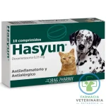 HASYUN 10 COMPRIMIDOS Antiinflamatorio para perros Y Gatos