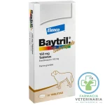 BAYTRIL 150 MG SABORIZADO 10 COMPRIMIDOS Antibiótico oral