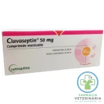 CLAVASEPTIN 50 MG 10 COMPRIMIDOS Antibiótico para mascotas