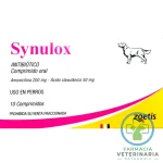 SYNULOX 200/50 MG 10 COMPRIMIDOS Antibiótico para perros