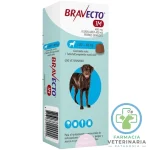 BRAVECTO PERRO 1 MES 20 A 40 KG Tableta Masticable Mensual