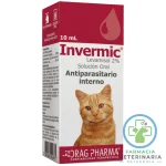 INVERMIC GOTAS GATO 10 ML Antiparasitario para Kittens