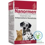 NANORMEN GOTAS 20 ML Antiparasitario perros gatos