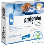 PROFENDER CAT 2.5 HASTA 5 KG Spot-On Desparasitante Interno