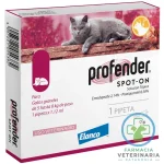 PROFENDER CAT 5 HASTA 8 KG Spot-On Desparasitante Interno