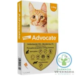 ADVOCATE GATO 1 A 4 KG Spot-On de Amplio Espectro para gatos