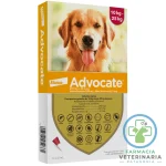 ADVOCATE PERRO 10 A 25 KG Spot-On para perros