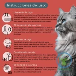 LINDOCAT ACTIVE CARBON KG LT Arena Aglomerante para gatos - Imagen 3