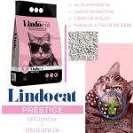 LINDOCAT PRESTIGE 5 LT Arena con Aroma a Talco para gatos - Imagen 2
