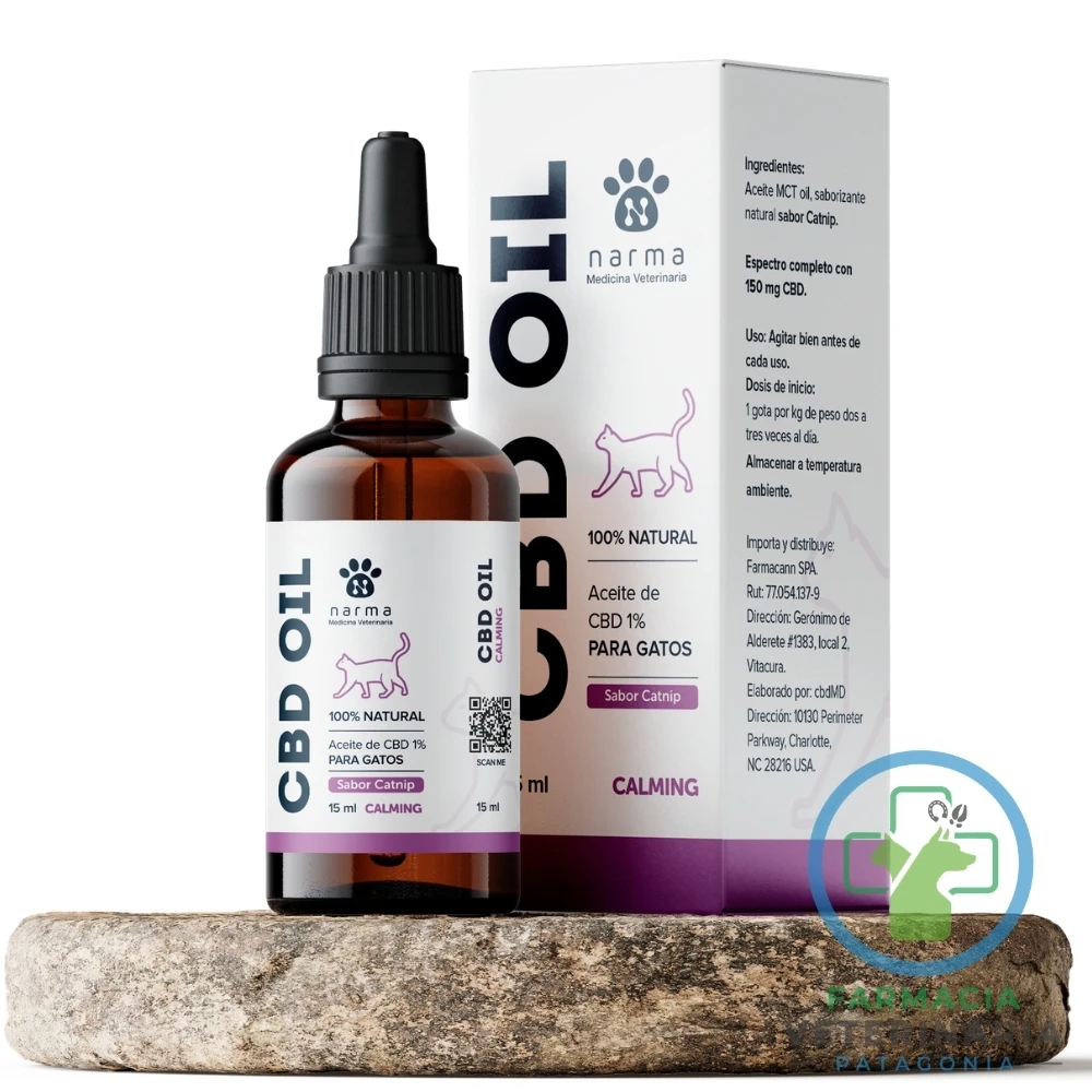 calmante-analgesico-aceite-gotas-cannabis-cbd-oil-para-gatos-1-15-ml CBD OIL PARA GATOS 1% 15 ML Aceite de cannabis calmante - Imagen 1