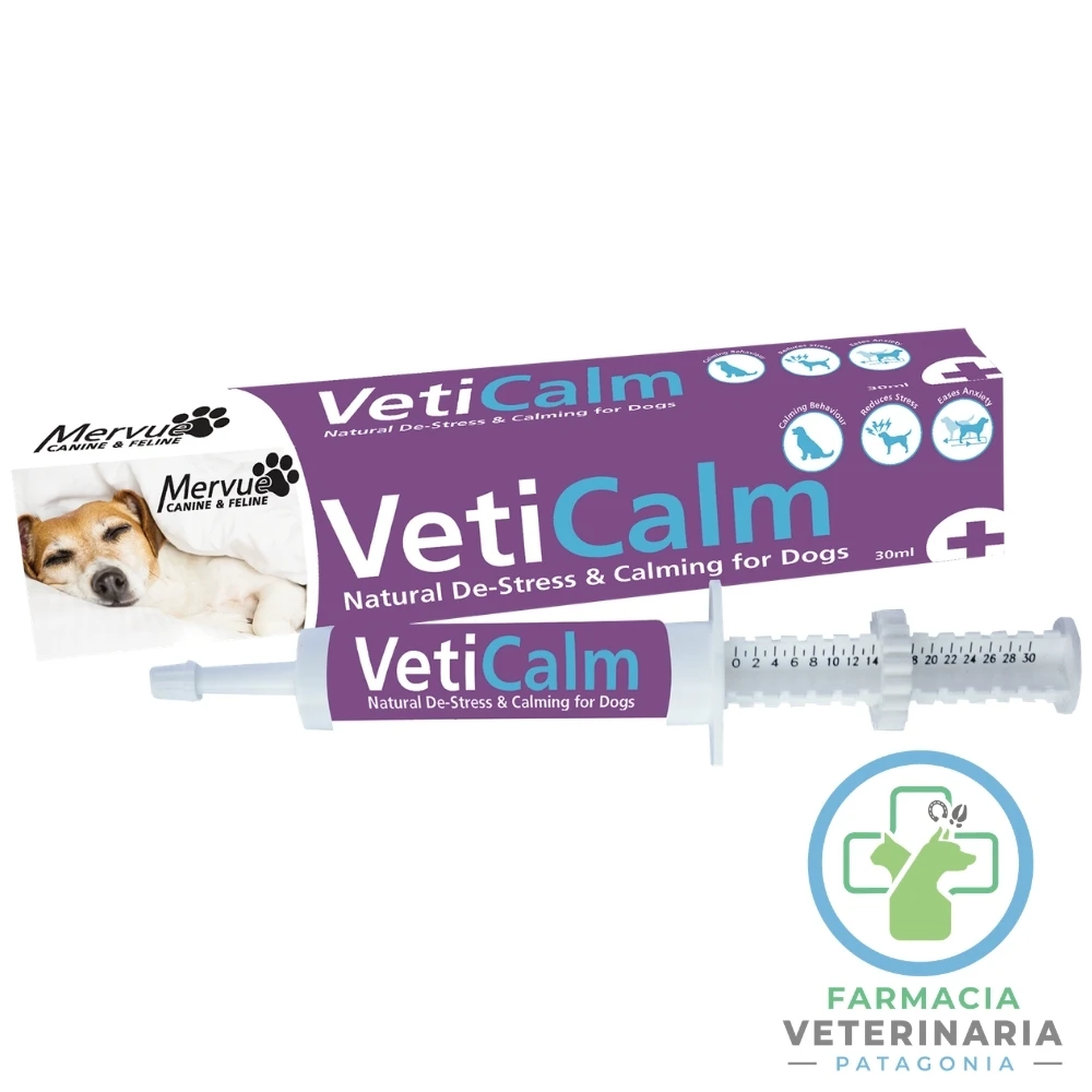 calmante-natural-estres-viaje-perro-veticalm-30-ml VETICALM 30 ML JERINGA Pasta Calmante para perros - Imagen 1