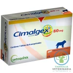 CIMALGEX 80 MG 8 COMPRIMIDOS Antiinflamatorio para perros