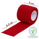 VENDA COHESIVA 5 CM X 4.5 MT Venda Autoadherente Veterinaria