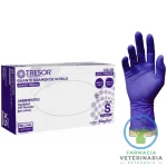GUANTE EXAMEN NITRILO S/P COBALTO TRESOR S Para examen