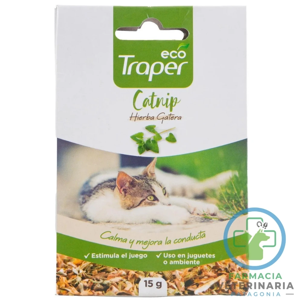 hierba-gatera-catnip-gatos-eco-traper-15-g-enriquecimiento-ambiental CATNIP HIERBA GATERA ECO TRAPER 15 G Hierba para gatos - Imagen 1
