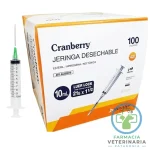 JERINGA 10 ML 21G X 1 1/2 LUER LOCK Para dosis mayores