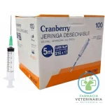 JERINGA 5 ML 21G X 1 1/2 LUER SLIP Para dosis medias