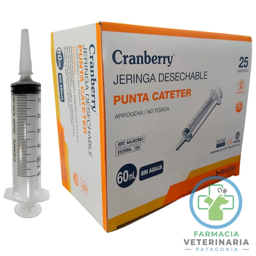 jeringa-cranberry-60-ml-punta-cateter-alimentacion-enteral JERINGA 60 ML PARA ALIMENTACIÓN Por sonda enteral - Imagen 1