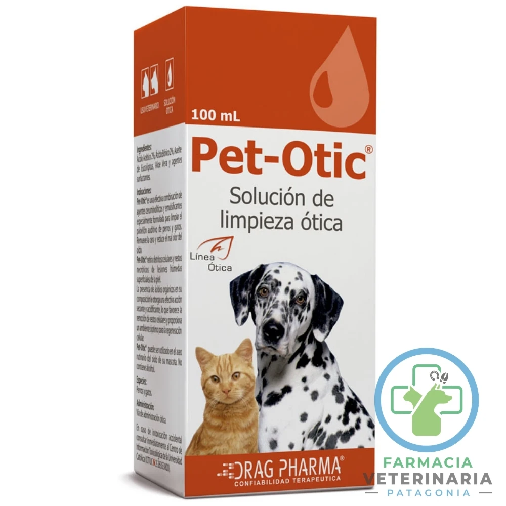 limpiador-oido-otitis-perro-gato-pet-otic-100-ml PET-OTIC 100 ML Limpiador de Oídos para Mascotas - Imagen 1