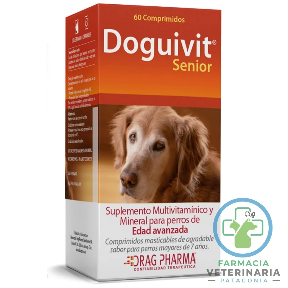 multivitaminico-perros-senior-doguivit-30-comprimidos-dragpharma-vitaminas-minerales DOGUIVIT SENIOR 30 COMPRIMIDOS Vitaminas perro senior - Imagen 1