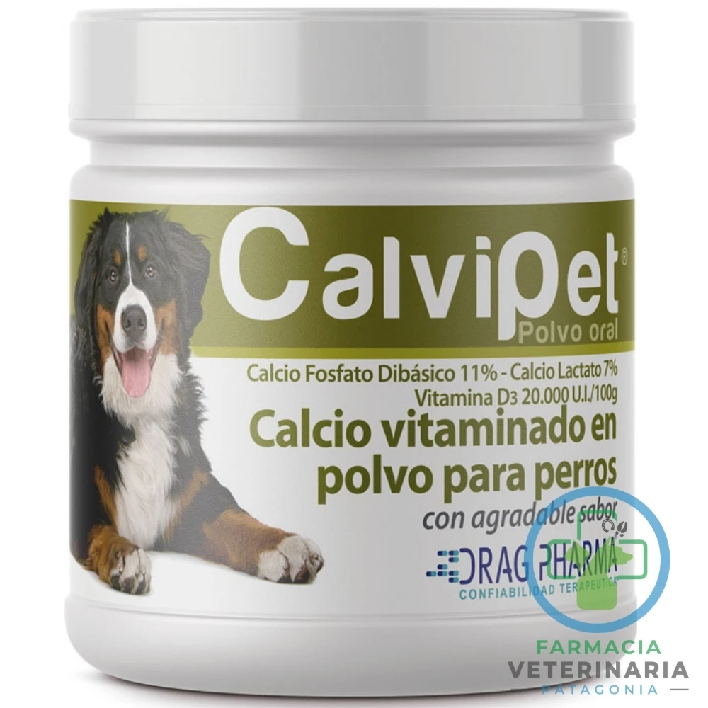 multivitaminico-polvo-calvipet-100-g-calcio-vitamina-d CALVIPET 100 G Suplemento Calcio Vitaminas Huesos Perros - Imagen 1
