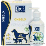 OMEGLO 200 ML Omega 3 y 6 vegano para mascotas