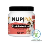 NUP PETS PRE-PROBIOTICOS SABOR SALMÓN 120 G Para mascotas