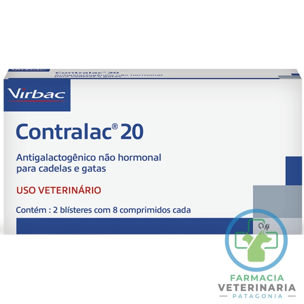 pseudo-prenez-gestacion-lactancia-perra-gata-contralac-20-16-comprimidos CONTRALAC 20 16 comprimidos Supresor de Lactancia - Imagen 1