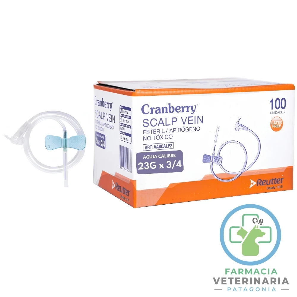 scalp-vein-mariposa-23g-luer-slip-cranberry-acceso-venoso SCALP VEIN 23G LUER SLIP Mariposa para acceso venoso - Imagen 1