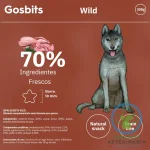 GOSBITS WILD 300 G Premios de Codorniz y Conejo - Imagen 2