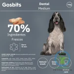 GOSBITS DENTAL MEDIUM 700 G Snacks Dentales para perros - Imagen 2