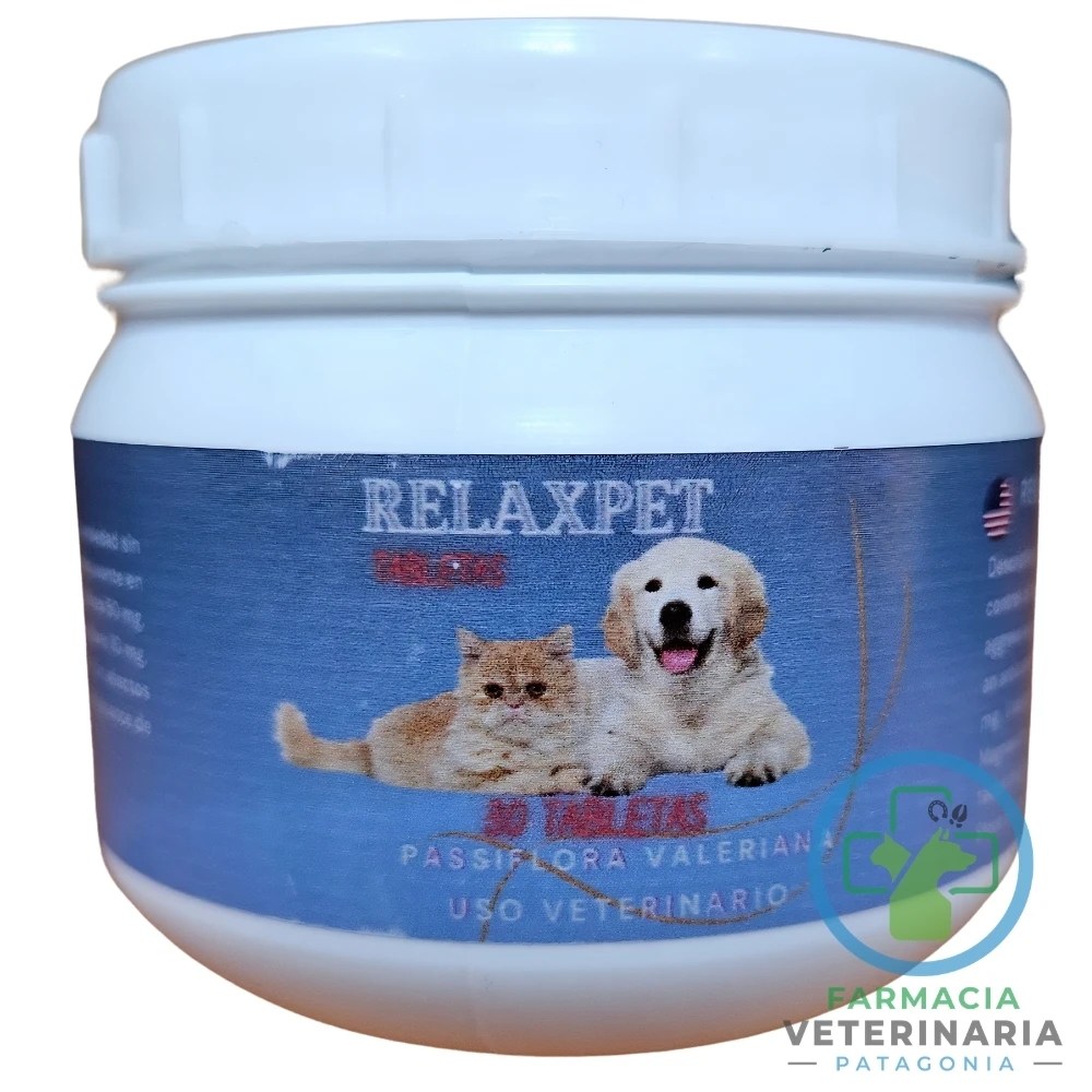 suplemento-calmante-perros-gatos-relaxpet-30-comprimidos-prais-ansiedad-estres RELAXPET 30 COMPRIMIDOS Calmante natural mascotas - Imagen 1