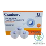 TELA ADHESIVA PLÁSTICA MACROPOROSA 2.5 CM X 9 MT Para fijar