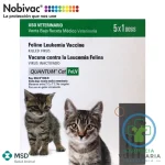 NOBIVAC CAT FELV 5 DOSIS Vacuna Leucemia Felina